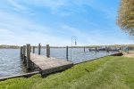 Private boat dock on the Saugatuck Harbor for your use